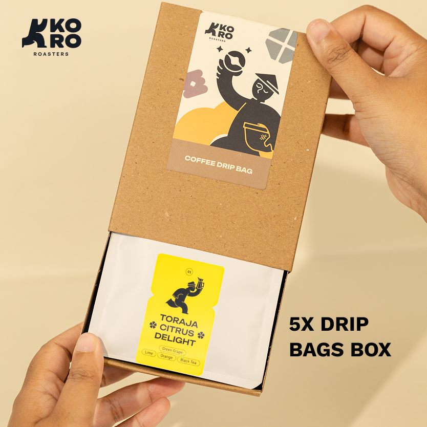 
                  
                    Drip Bags - Toraja Citrus Delight - Kopi Arabica - Filter Specialty Coffee by Koro Roasters
                  
                