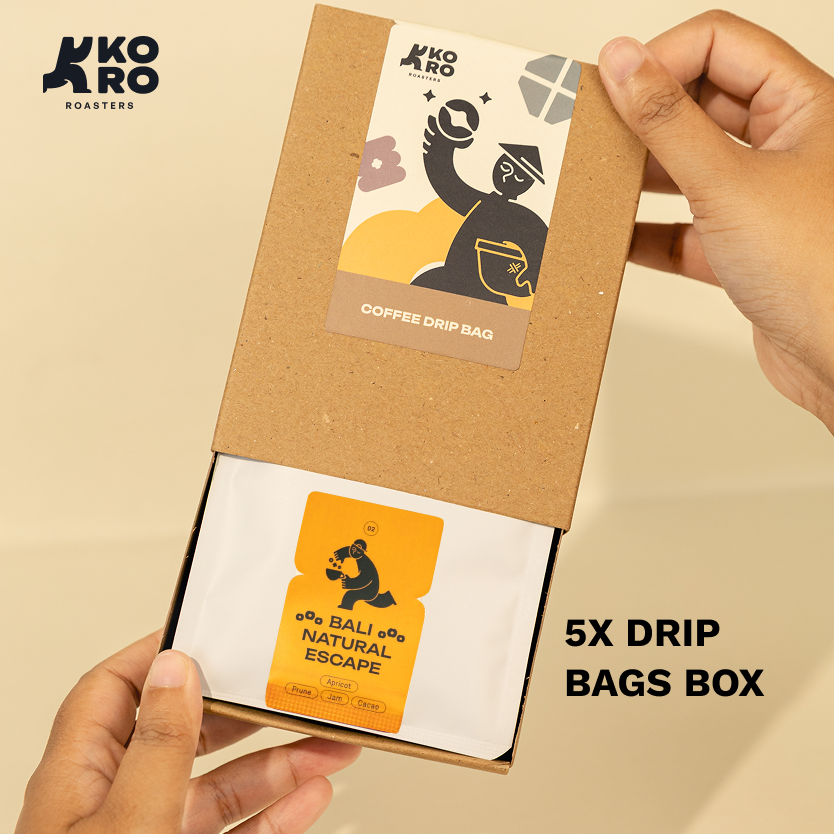 
                  
                    Drip Bags - Bali Natural Escape - Kopi Arabica - Filter Specialty Coffee by Koro Roasters
                  
                