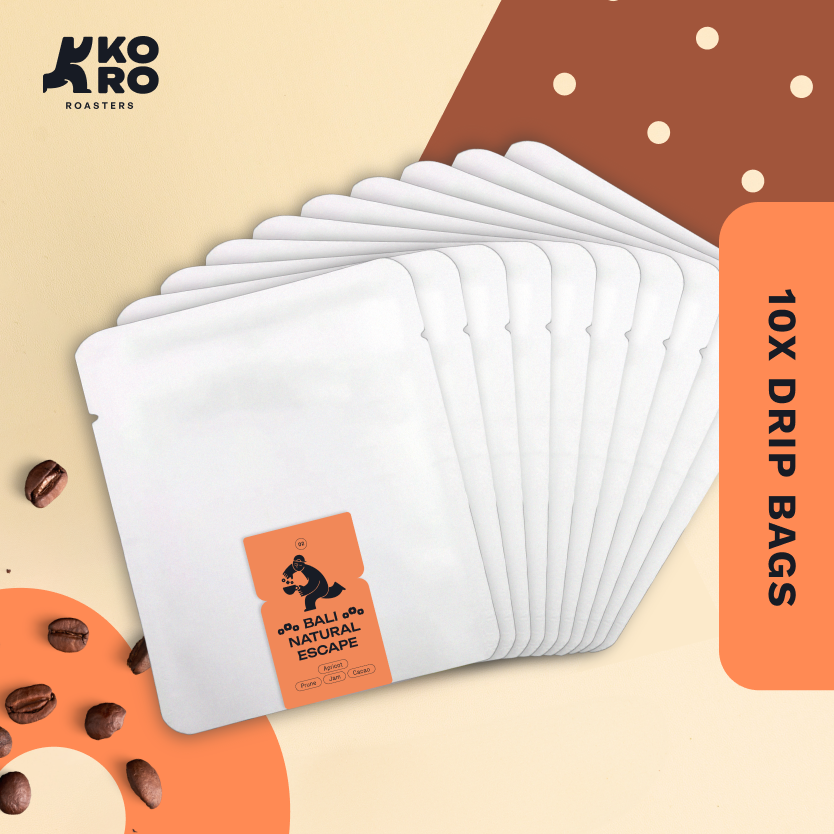 
                  
                    Drip Bags - Bali Natural Escape - Kopi Arabica - Filter Specialty Coffee by Koro Roasters
                  
                