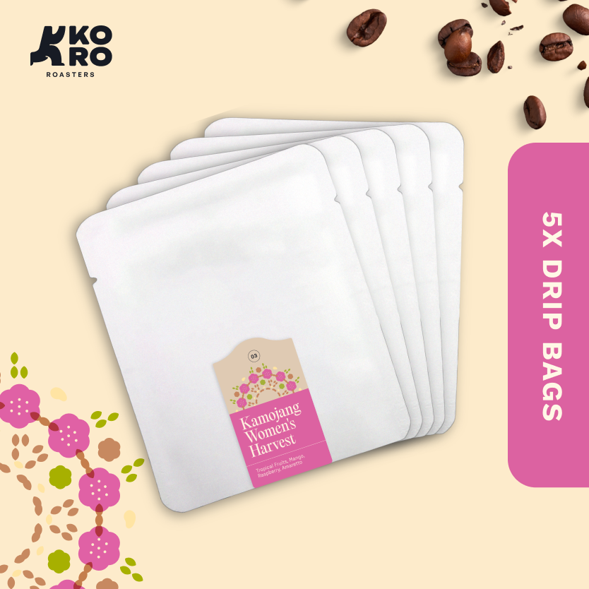 
                  
                    Drip Bags - Kamojang Women's Harvest - Kopi Arabica - Filter Specialty Coffee by Koro Roasters
                  
                