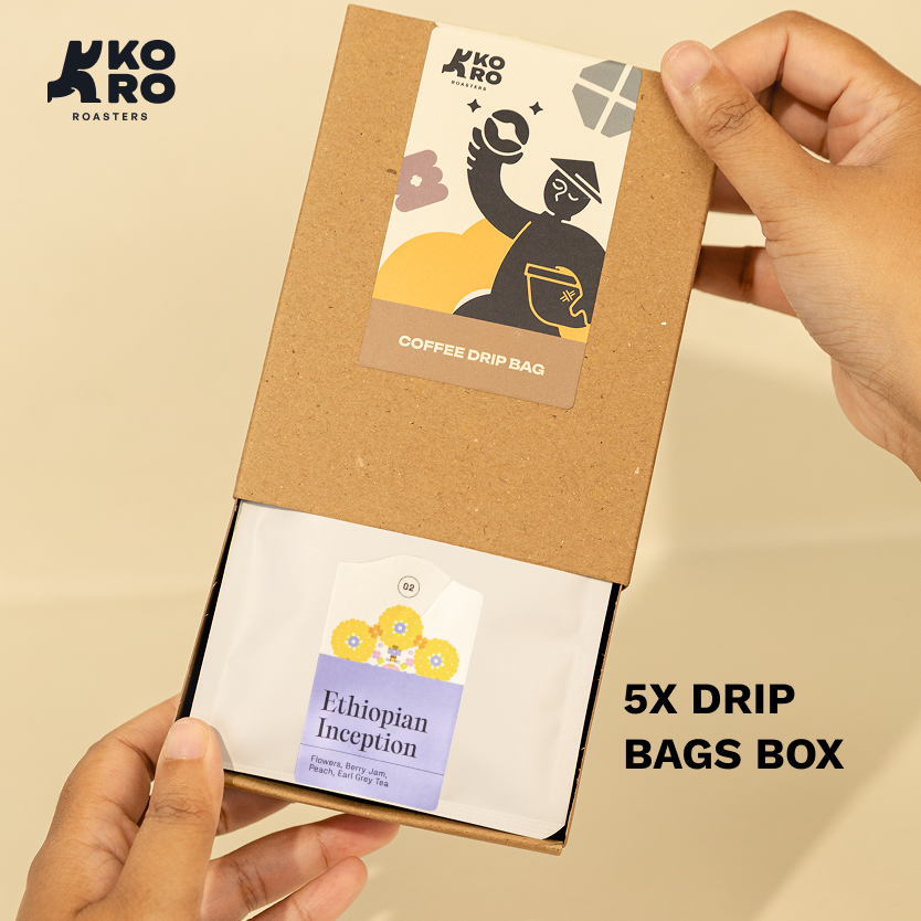 
                  
                    Drip Bags - Ethiopian Inception - Kopi Arabica - Filter Specialty Coffee by Koro Roasters
                  
                