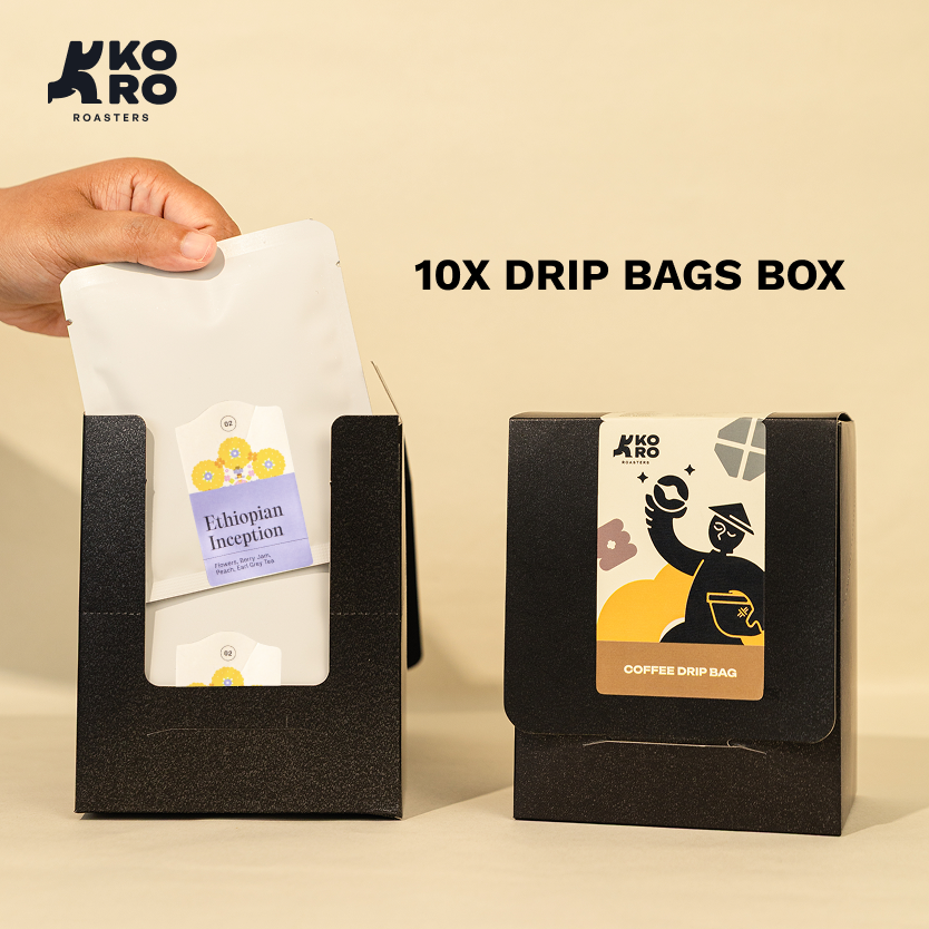 
                  
                    Drip Bags - Ethiopian Inception - Kopi Arabica - Filter Specialty Coffee by Koro Roasters
                  
                