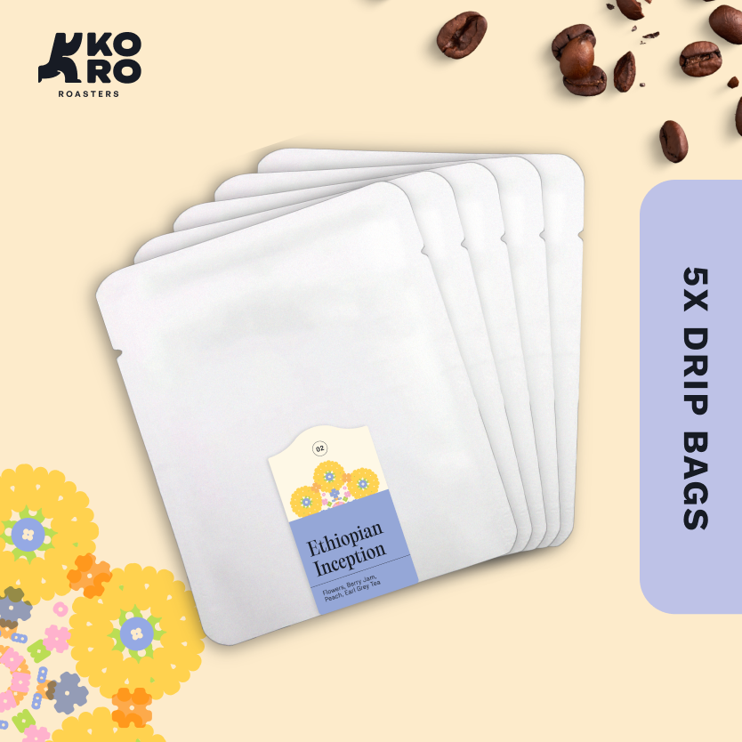 
                  
                    Drip Bags - Ethiopian Inception - Kopi Arabica - Filter Specialty Coffee by Koro Roasters
                  
                