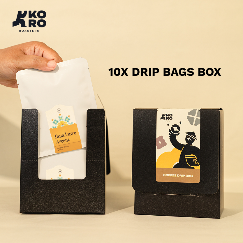 
                  
                    Drip Bags - Tana Luwu Ascent - Kopi Arabica - Filter Specialty Coffee by Koro Roasters
                  
                