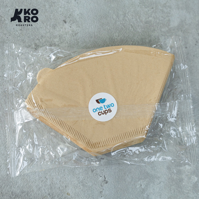 
                  
                    One Two Cups Kertas Saringan Paper Filter 100pcs Flat Bottom 02 Coklat Unbleached | Koro Roasters
                  
                