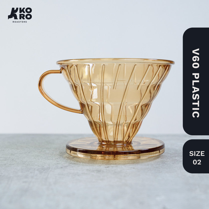 
                  
                    One Two Cups Dripper Kopi V60 Plastik Besar 2-4 cups by Koro Roasters
                  
                
