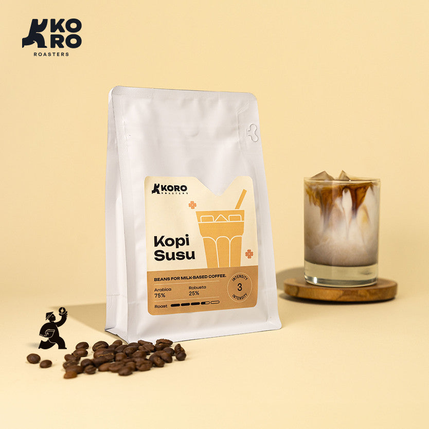 
                  
                    Biji Kopi Susu Blend Premium No. 3 - 75% Arabika 25% Robusta - Koro Roasters
                  
                