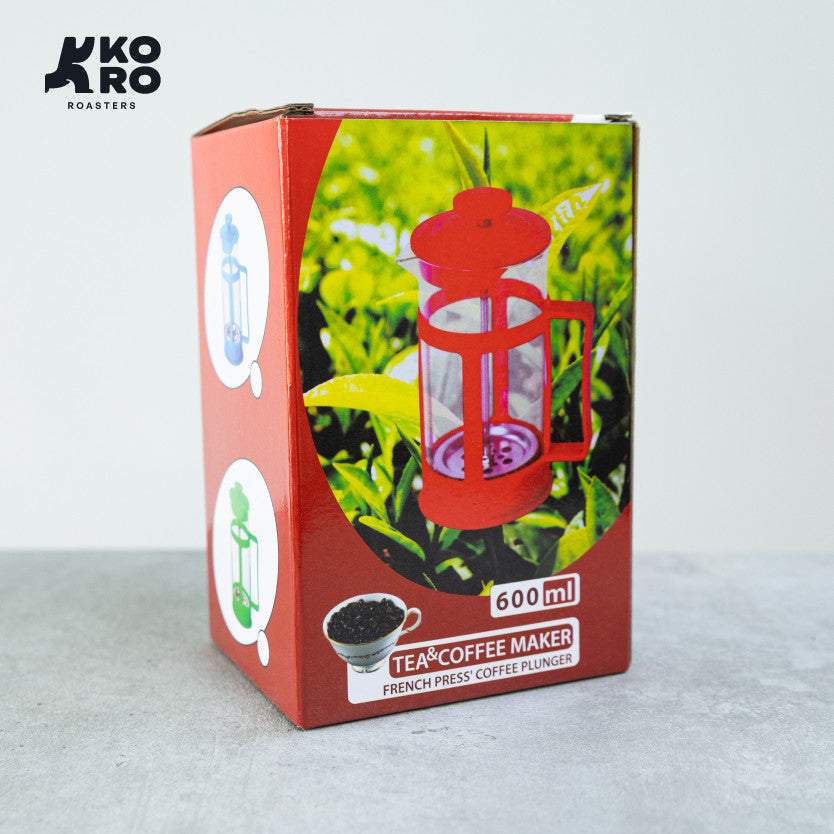 
                  
                    One Two Cups French Press Coffee Maker 600ml by Koro Roasters | Kopi Tanpa Ampas
                  
                