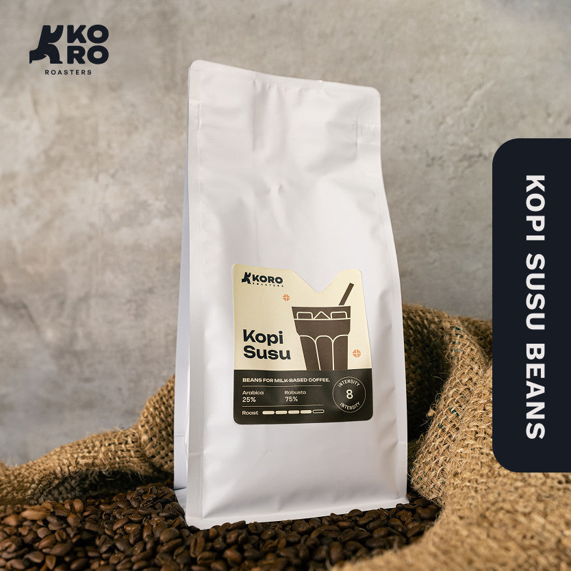 Biji Kopi Susu | House Blend Espresso Premium 1kg - Biji Kopi Grosir Whole Beans - Koro Roasters