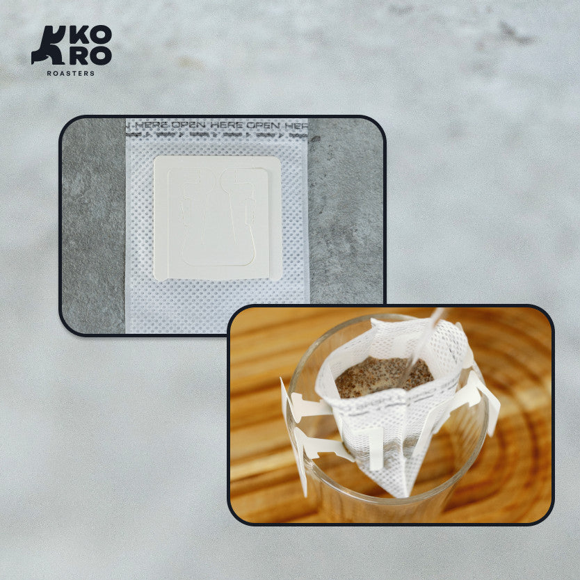 
                  
                    One Two Cups Drip Bag Coffee Filter | Kertas Penyaring Kopi One Two Cups 50pcs by Koro Roasters
                  
                