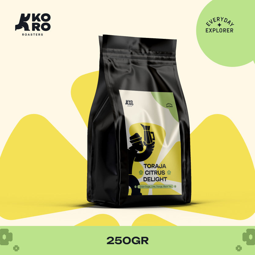 
                  
                    Biji Kopi Bubuk Arabika Toraja Asli Original Premium Espresso Single Origin Coffee Beans by Koro Roasters
                  
                