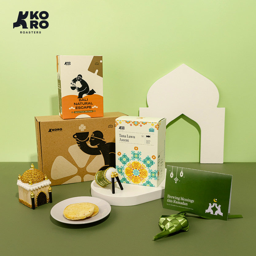 Hampers Lebaran 2025 | Parcel Idul Fitri Kopi Premium - 2 Bungkus Kopi Spesial 200gr - Koro Roasters