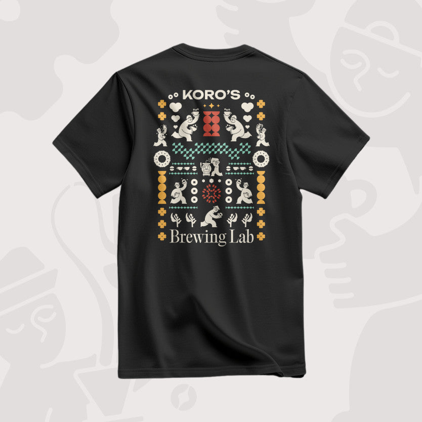 
                  
                    KORO ROASTERS Kaos Brewing Lab - T-Shirt Kopi untuk Coffee Geek | Wear Your Passion!
                  
                