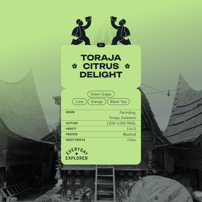 
                  
                    Drip Bags - Toraja Citrus Delight - Kopi Arabica - Filter Specialty Coffee by Koro Roasters
                  
                