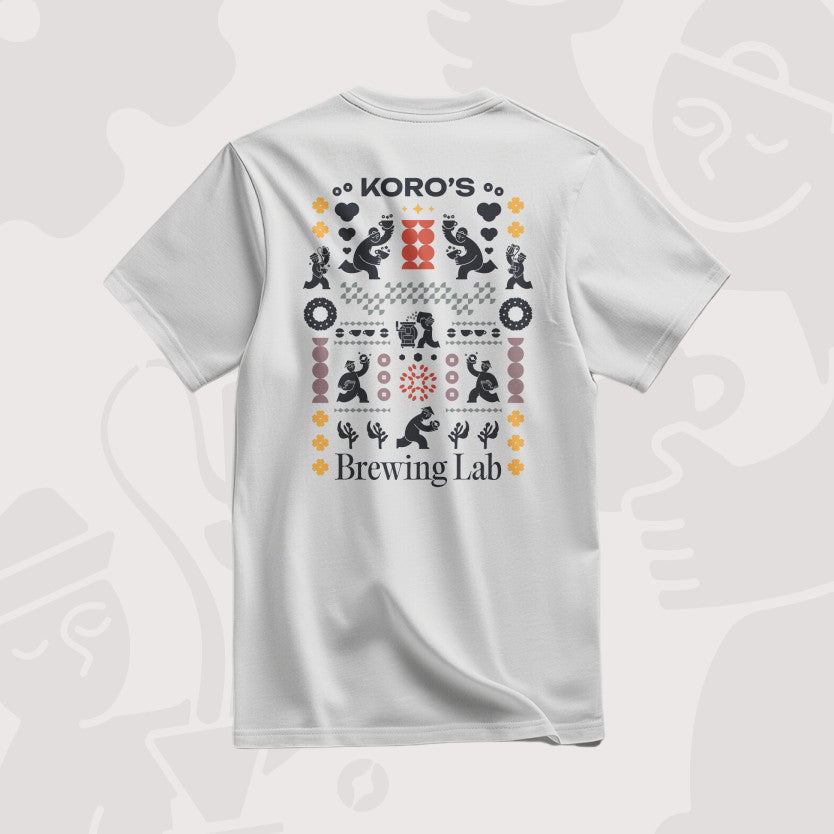 
                  
                    KORO ROASTERS Kaos Brewing Lab - T-Shirt Kopi untuk Coffee Geek | Wear Your Passion!
                  
                